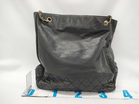 CHANEL Chain Shoulder Lambskin Shoulder Bag