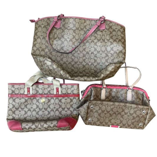 COACH Coach Tote Bag Set of 3