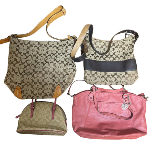 COACH Signature Coach Bag Set of 4 Shoulder Bags