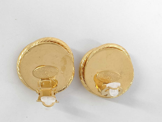 CHANEL Gold Earrings