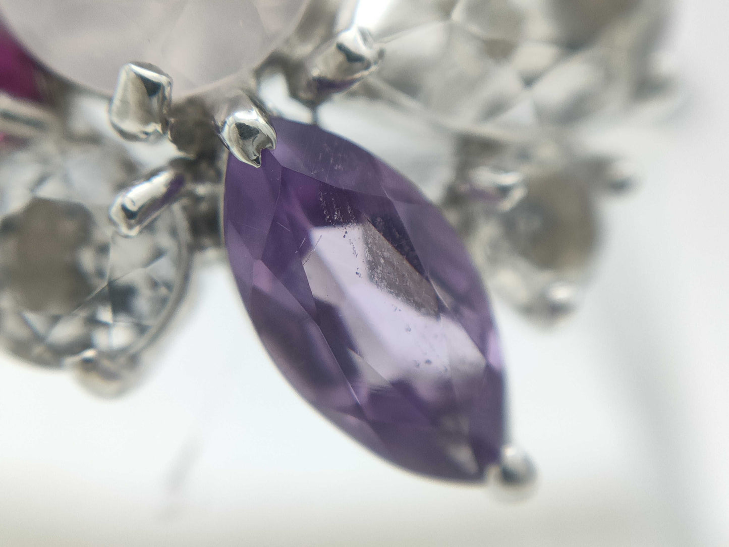 Colored Stone Multi K10 4.1g Ring