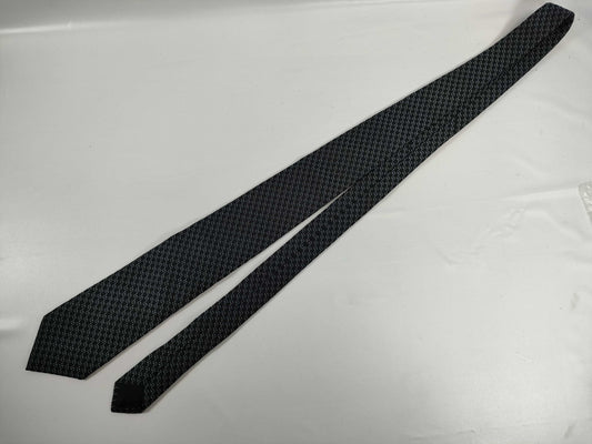 GUCCI GG Pattern Cupro Tie Black Tie