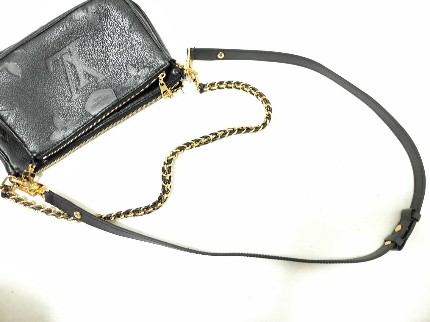 LOUIS VUITTON Monogram Empreinte Multi-Pochette Accessoires IC Shoulder Bag