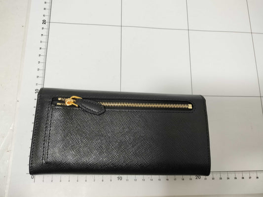 PRADA PRADA Saffiano Long Wallet Black Wallet Wallet