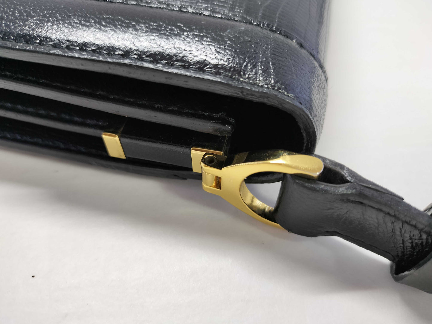 Yves Saint Laurent YSL Handbag Lizard Shoulder Bag