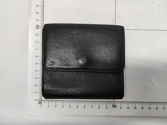 CHANEL Lambskin Folding Wallet with Cards and Stickers