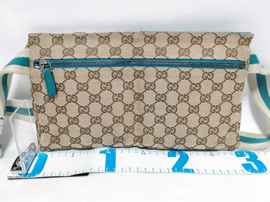 GUCCI GG Canvas Waist Pouch Waist Bag