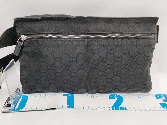 GUCCI GG Canvas Waist Pouch Waist Bag