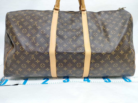 LOUIS VUITTON Monogram Louis Vuitton Monogram Keepall 60 Boston Bag
