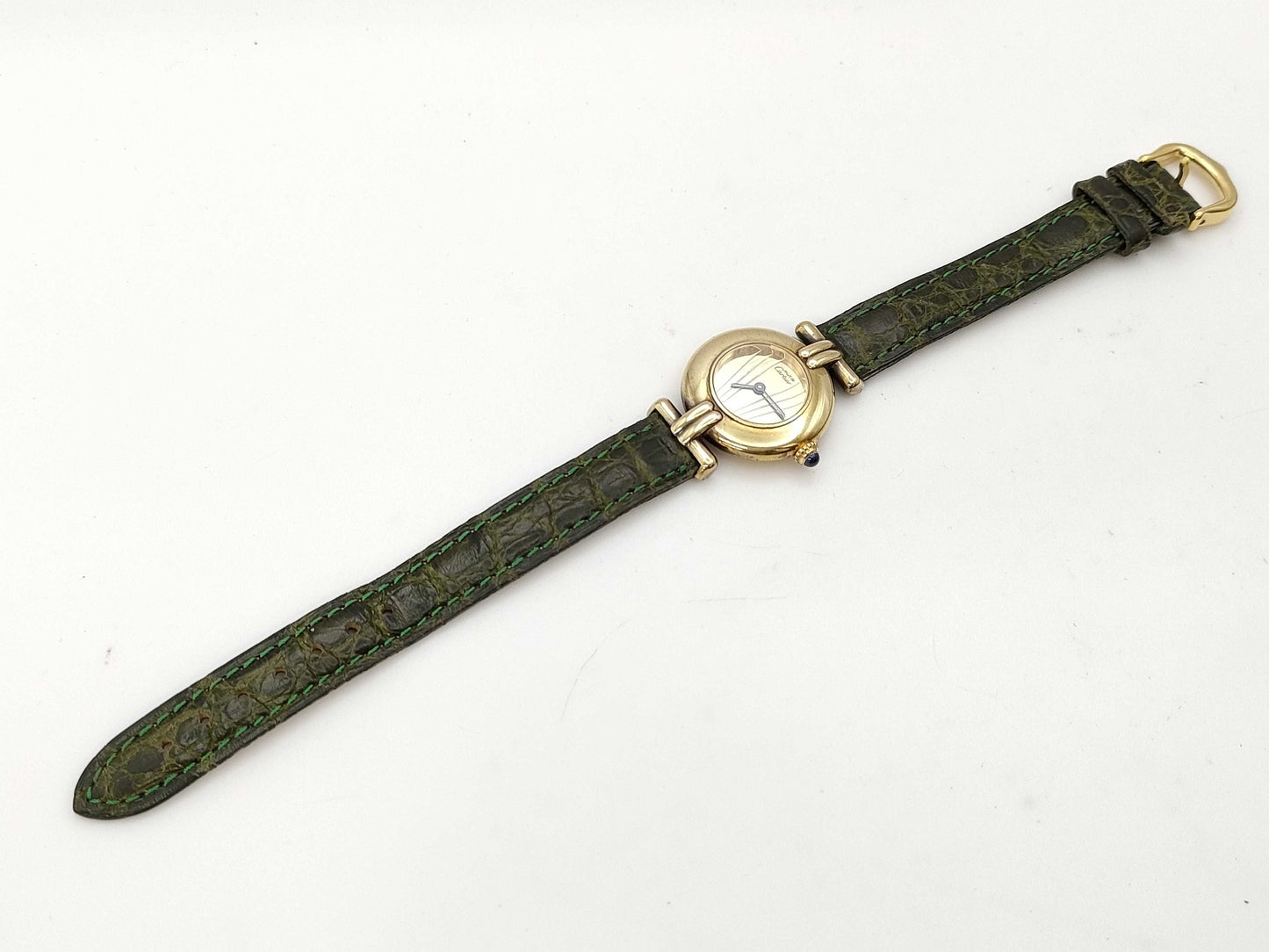 Cartier Must Vermeil 011591 590002 Quartz Women's Watch