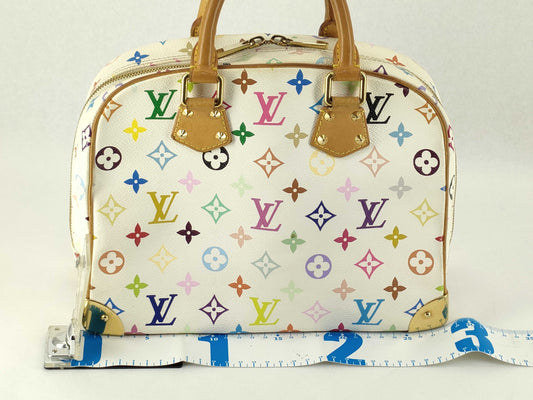 LOUIS VUITTON Monogram Multicolore LV Multicolore Trouville Handbag