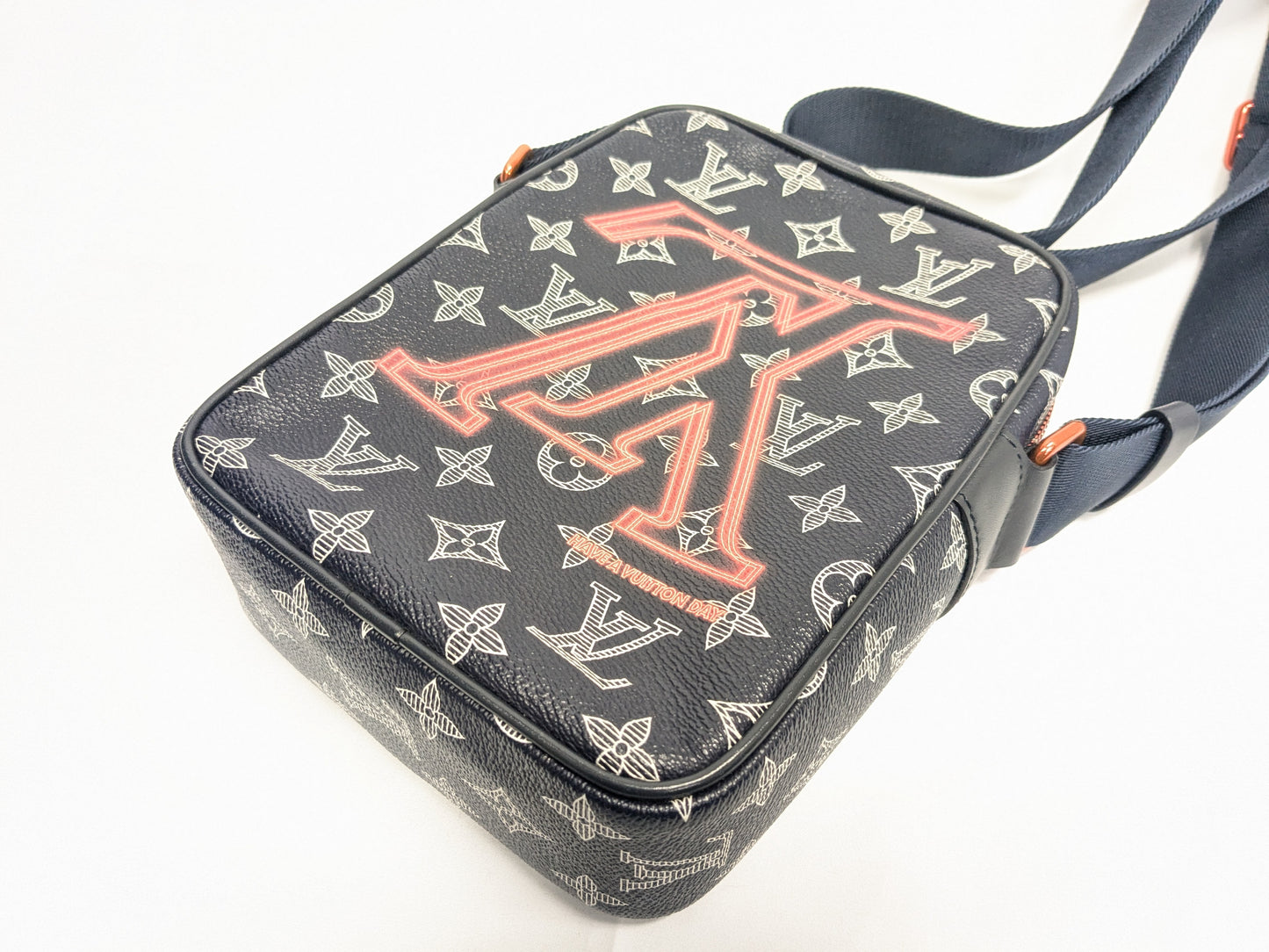 LOUIS VUITTON LV Monogram Ink Upside Down Danube PM Shoulder Bag