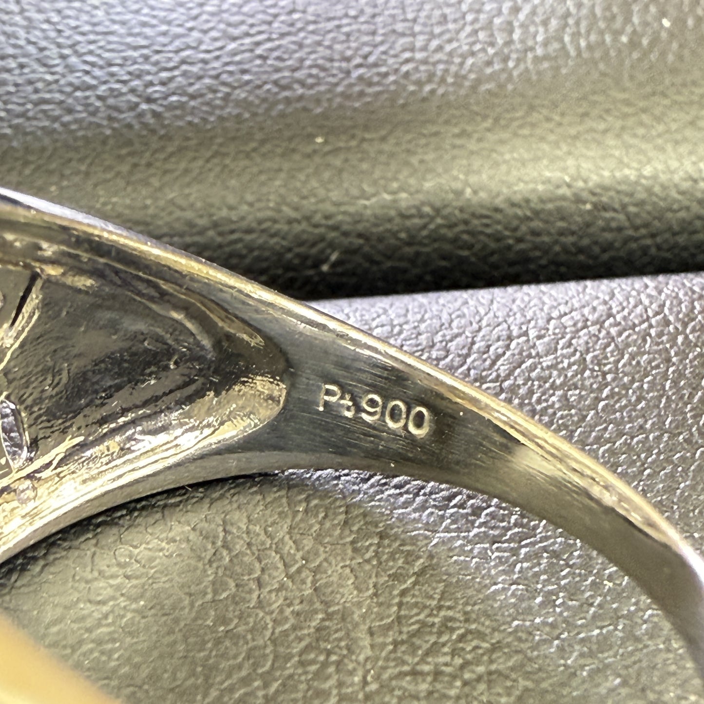 D0.50ct Pt900 6.6g Ring