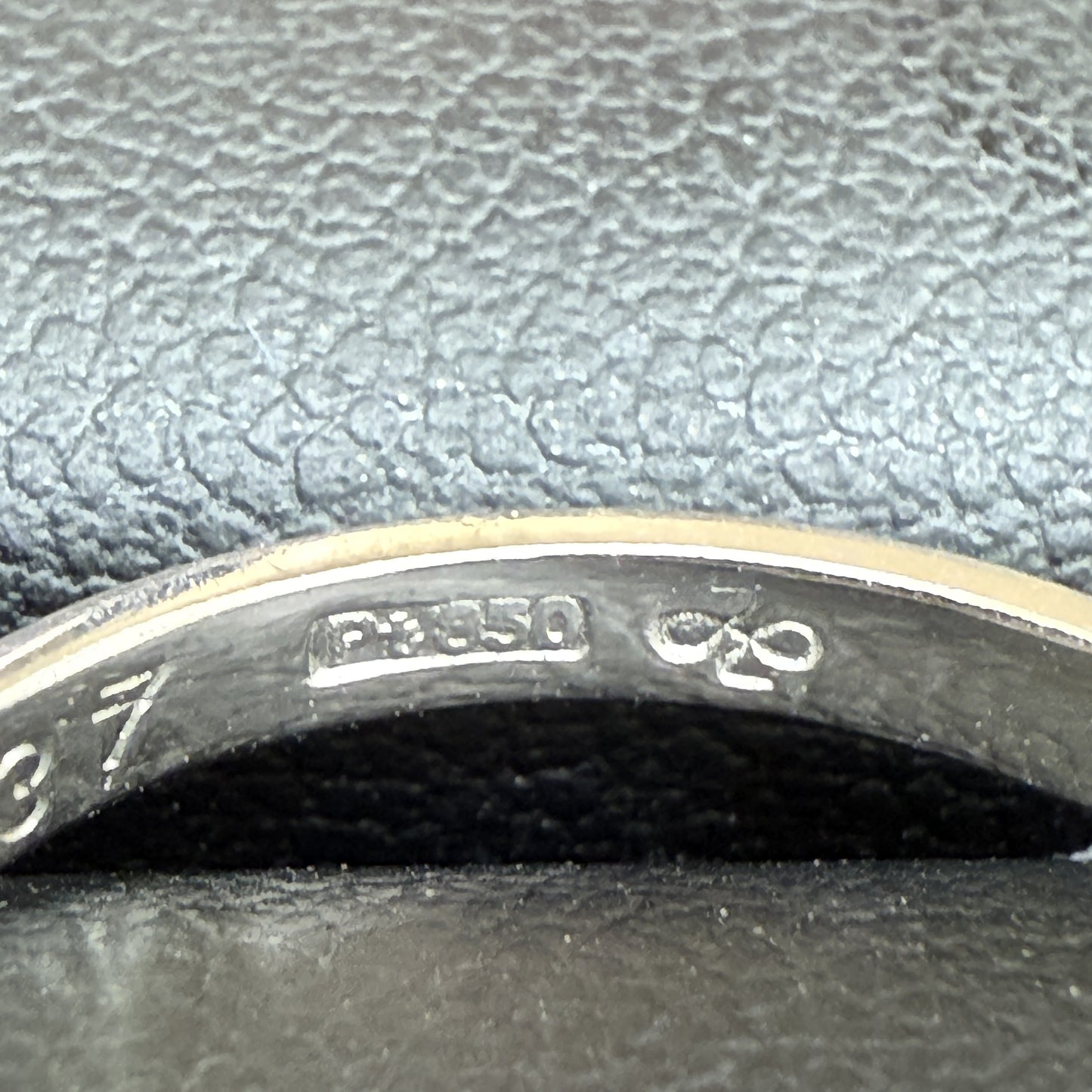 D0.37ct PT850 5.2g Ring