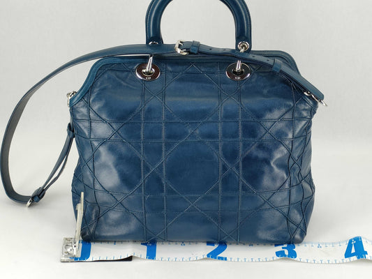 Dior Cannage Granville Shoulder Bag Handbag