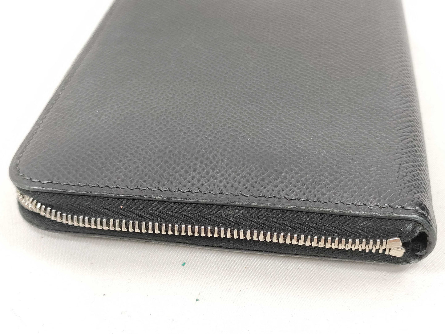 HERMES Leather Long Wallet