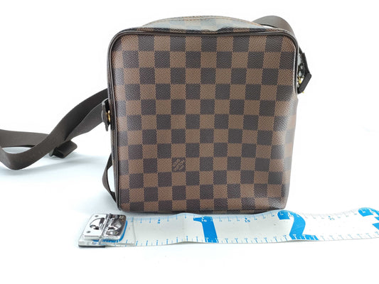 LOUIS VUITTON Damier Olaf PM N41442 Shoulder Bag
