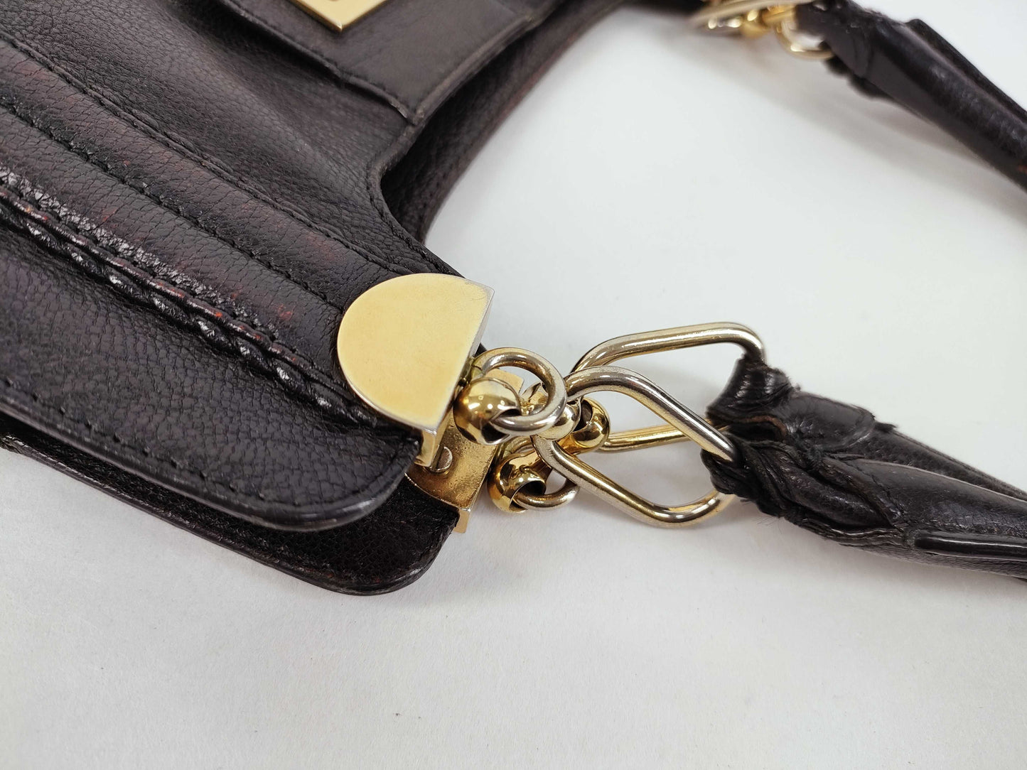 Chloe Irene Leather Handbag, 2-Way Shoulder Bag/Handbag