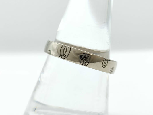 Cartier Happy Birthday #60 WG 750 6.1g Ring