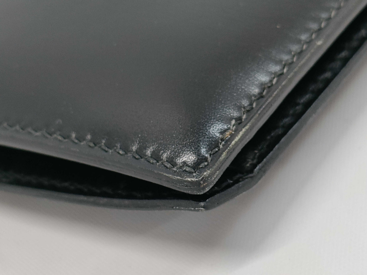 HERMES HERMES Shoulder Bag Alcazar Black Box Calf ○D Stamp Handbag