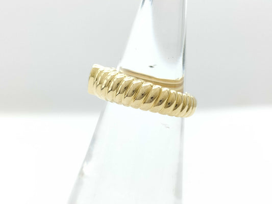 Tiffany & Co. Ribbed Friendship Pink Tourmaline 750 6.0g Ring