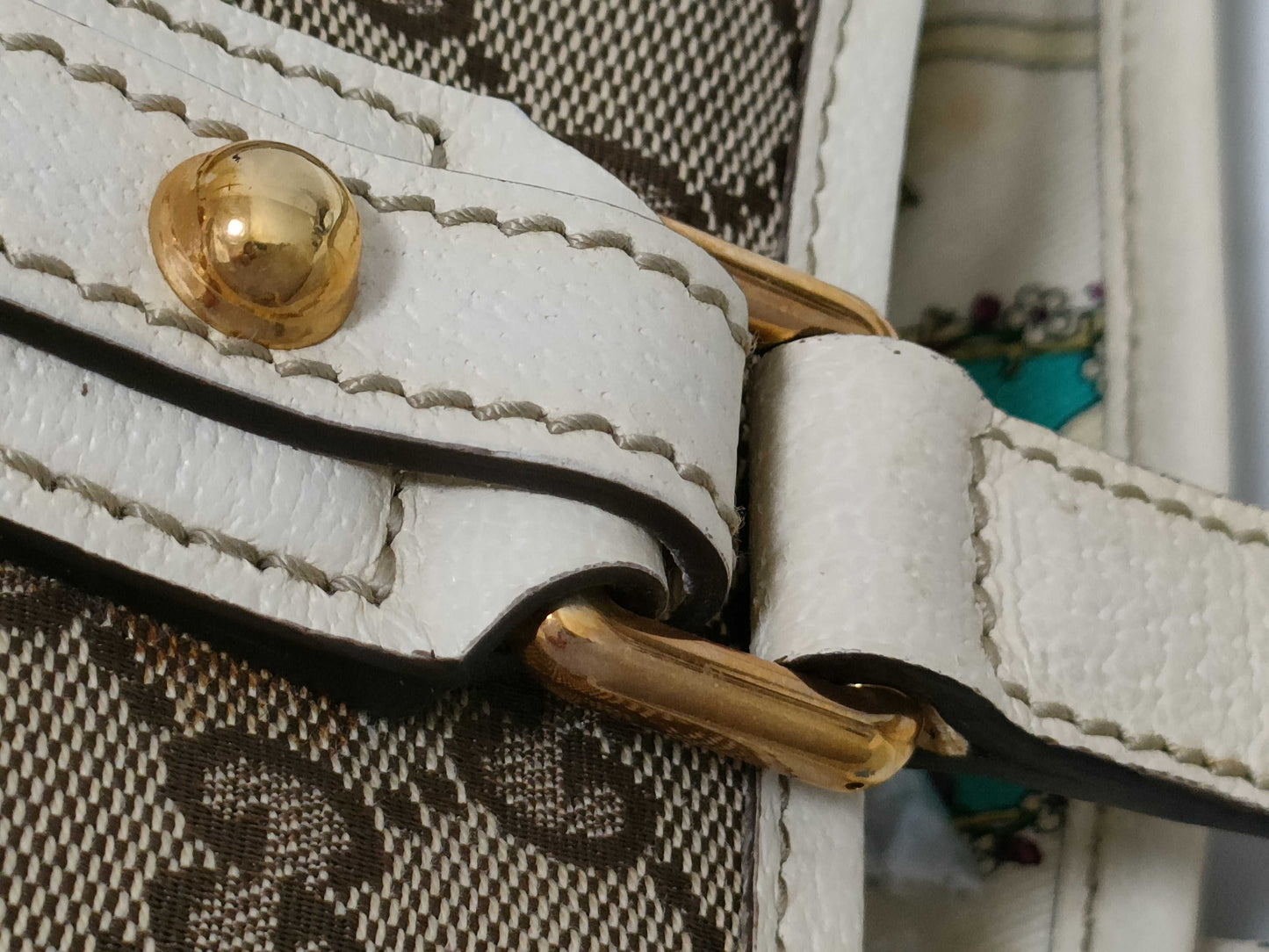 GUCCI GG Canvas Tote Bag GUCCI GG Canvas Tote Bag