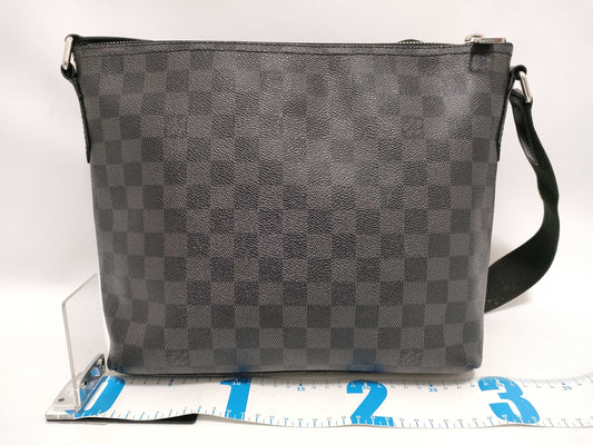 LOUIS VUITTON Damier Graphite Mick PM N41211 Shoulder Bag