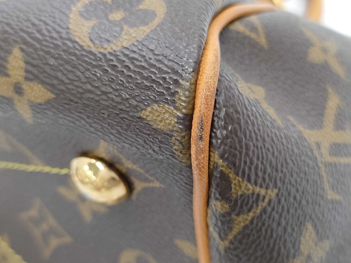 LOUIS VUITTON Tivoli PM Handbag M40143 Brown VI4151 Handbag