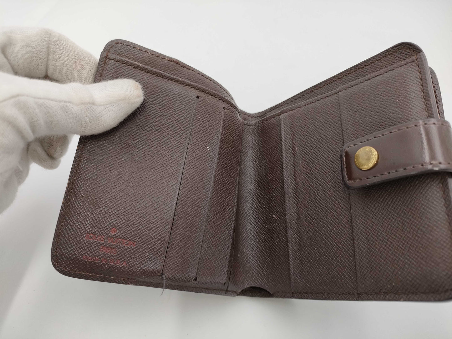 LOUIS VUITTON Damier Compact Zip SD0044 Wallet