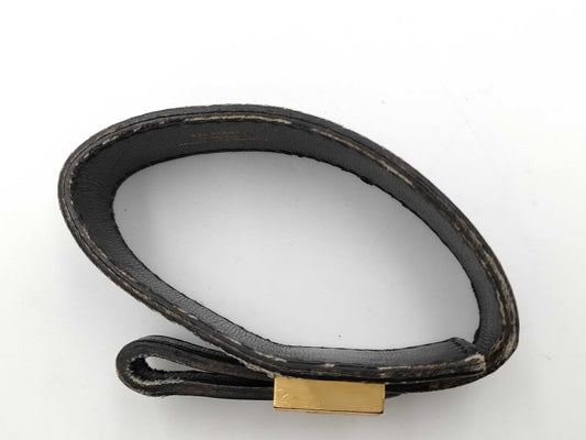 HERMES Artemis Leather Bracelet/Bangle