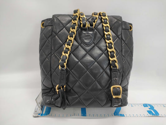 CHANEL Lambskin Matelasse Backpack
