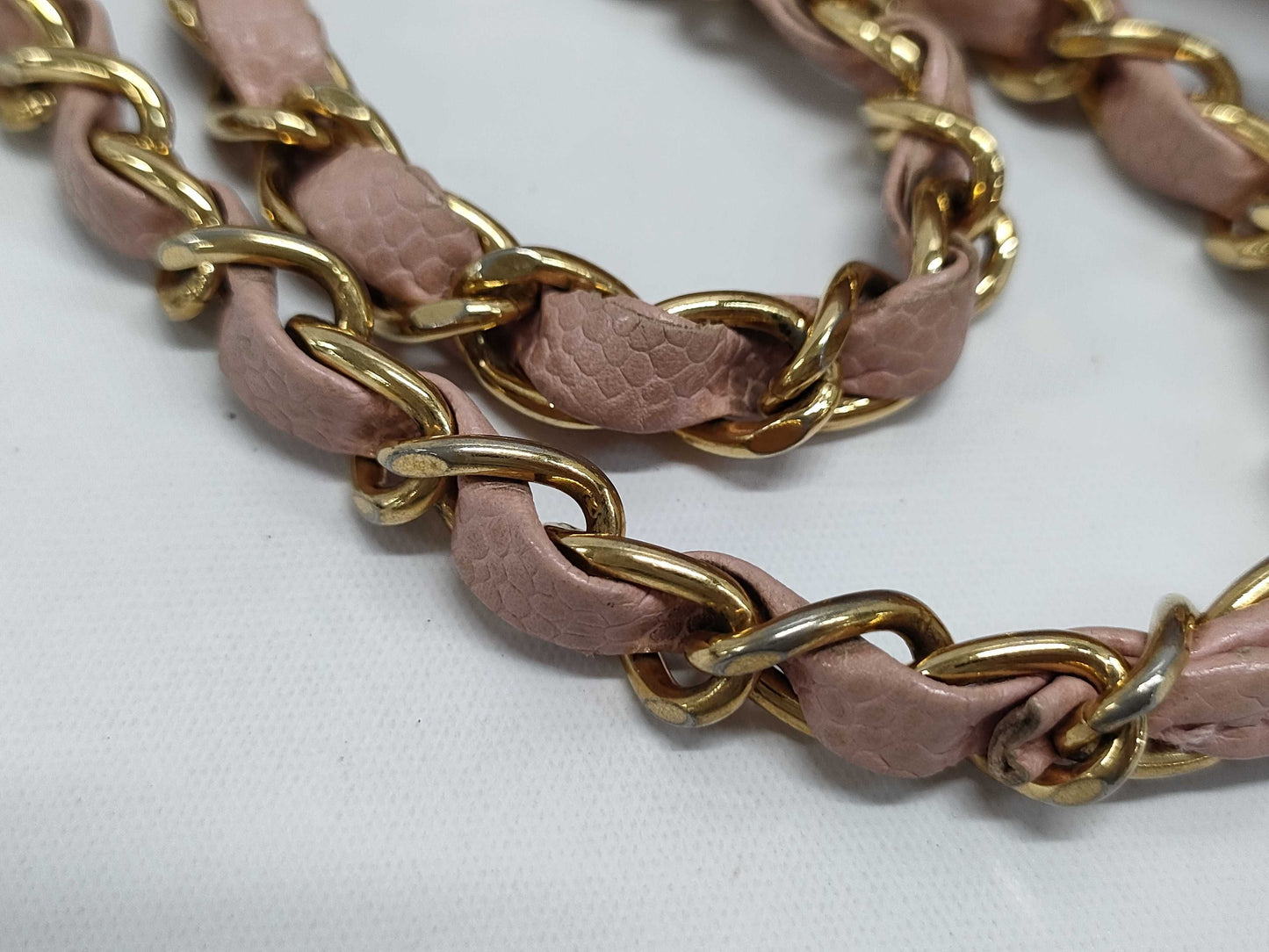 CHANEL Matelasse Chain Shoulder Bag Caviar Skin Shoulder Bag