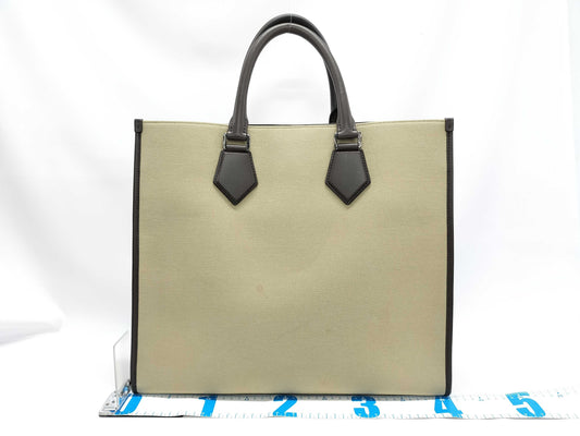 DOLCE&GABBANA Tote Bag Canvas Beige Tote Bag