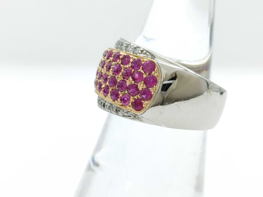 S1.78ct D0.45ct 750 11.5g Ring