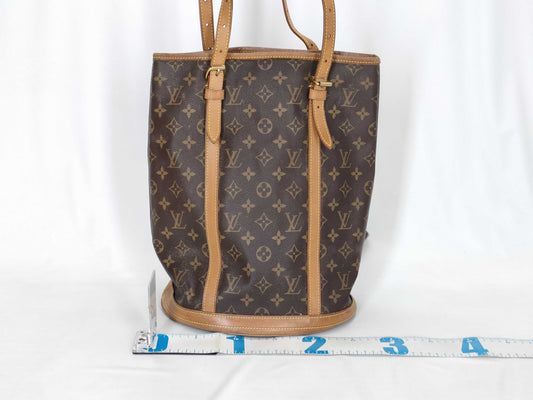 LOUIS VUITTON Monogram Bucket GM M42236/FL0060 Pouch Tote Bag