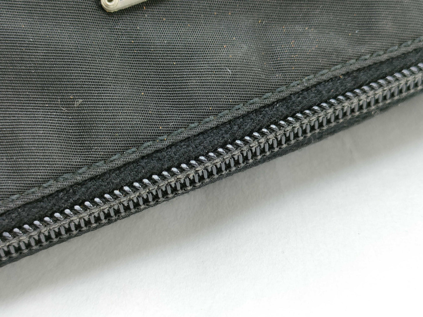 PRADA Nylon Prada Saffiano Handbag Hand Pouch Handbag