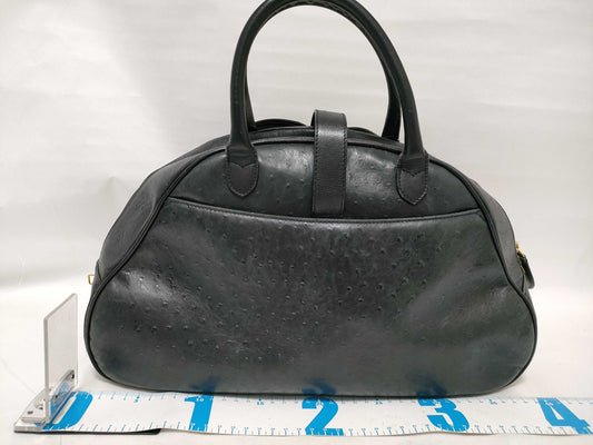 Dior Ostrich Double Saddle Handbag