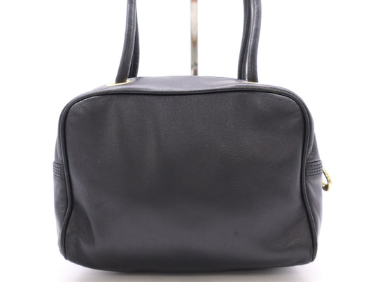 LOEWE Nappa Leather Anagram Handbag Black Handbag