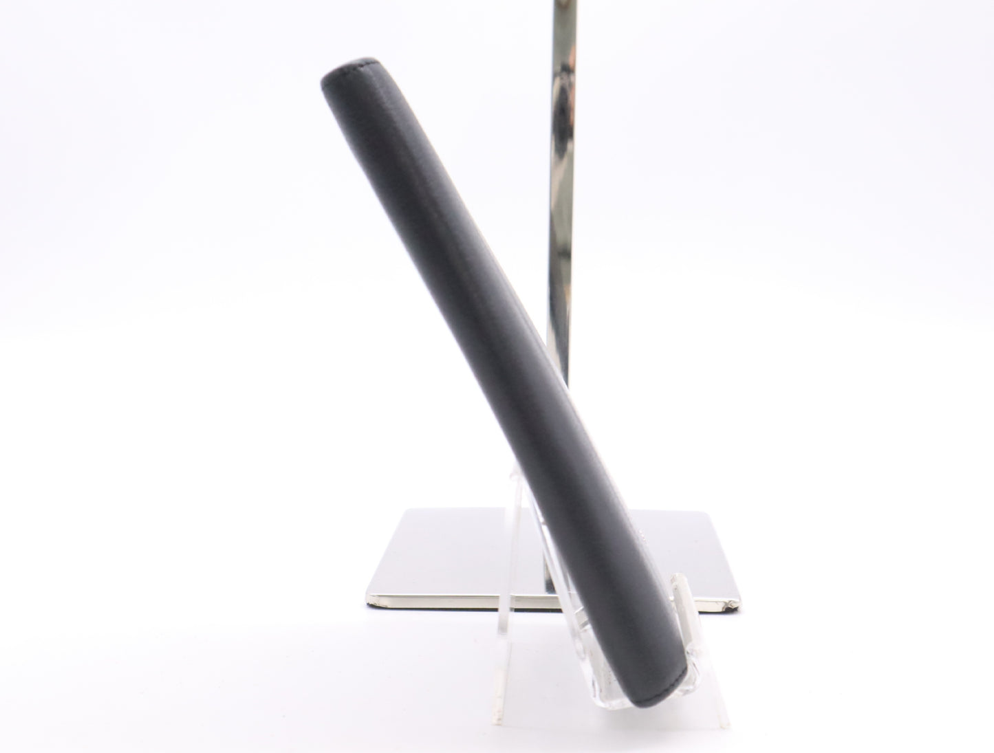 CHANEL Camellia Leather Wallet, Black, 12831354