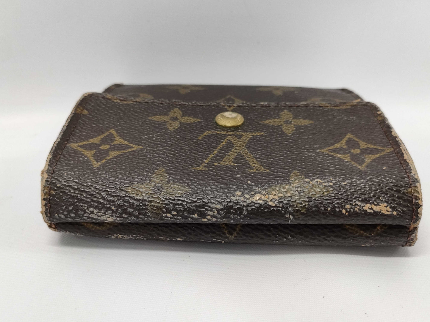 LOUIS VUITTON M61652 Monogram Porte Monnaie Bi-Europe Carte Credit Wallet