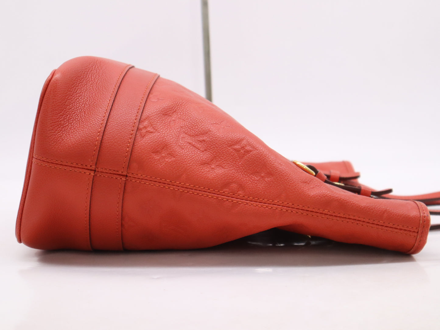 LOUIS VUITTON Monogram Empreinte M40556 Empreinte Batignolles Vertical Orianne Tote Bag with Pouch