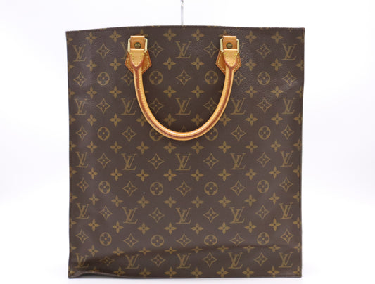 LOUIS VUITTON Monogram M51140 Monogram Sac Pla Discontinued Tote Bag