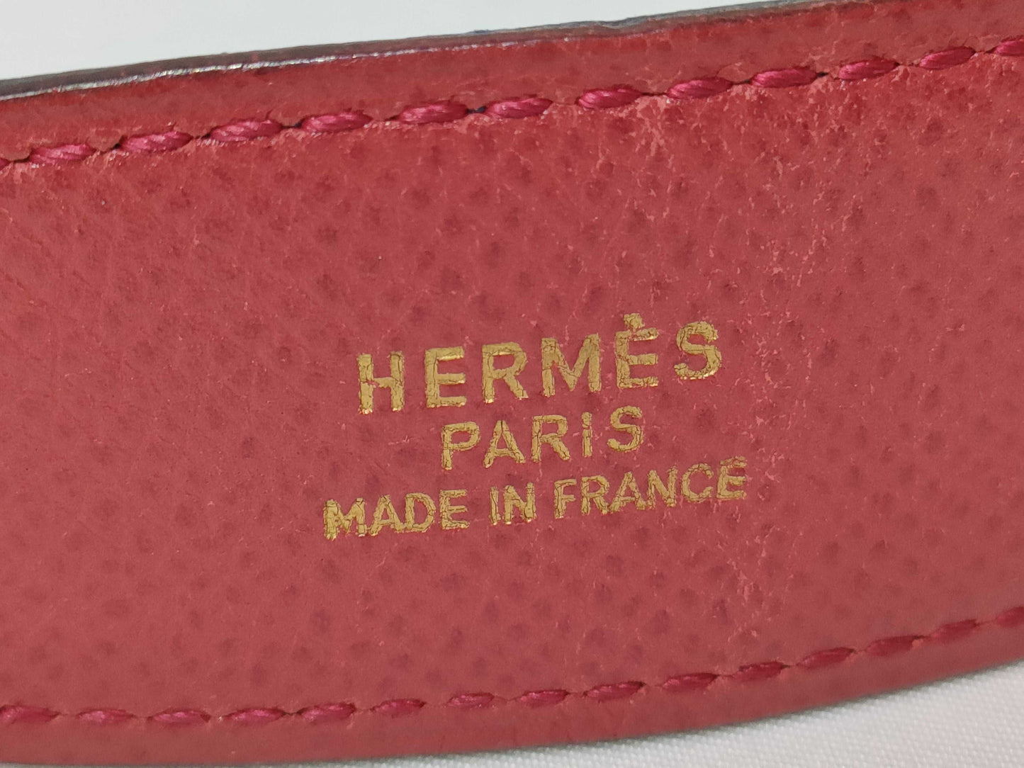 HERMES Constance Gold Belt