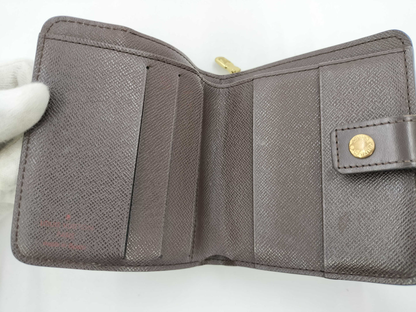 LOUIS VUITTON Compact Zip Damier Wallet