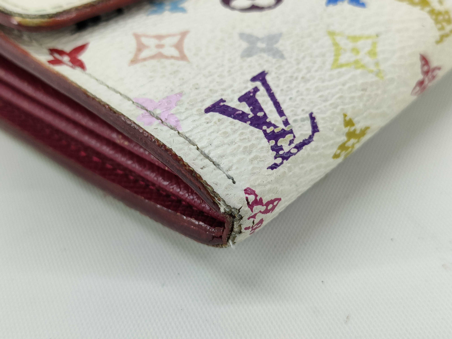 LOUIS VUITTON Monogram Multicolore LV Multicolore Portefeuille Sarah M60443 Wallet