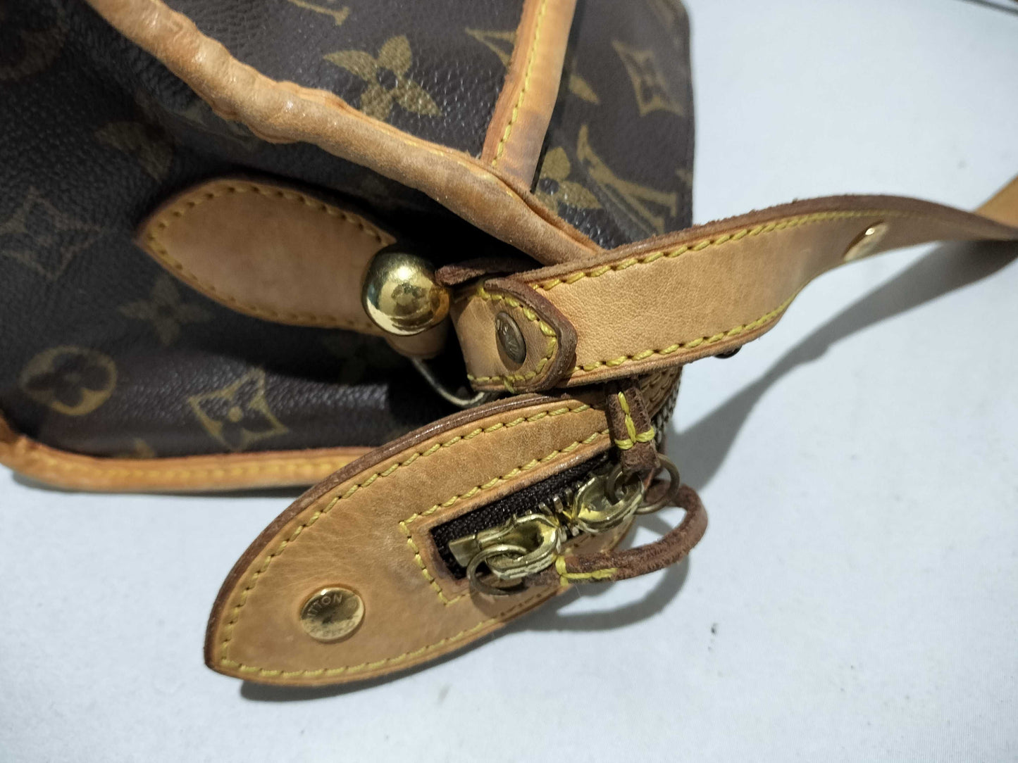 LOUIS VUITTON Monogram Louis Vuitton Popincourt Shoulder Bag