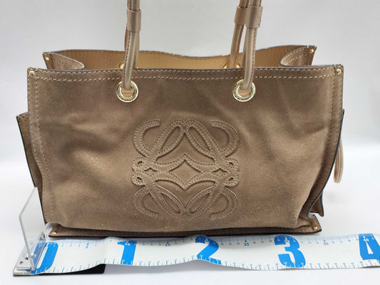 LOEWE Suede Tote Bag