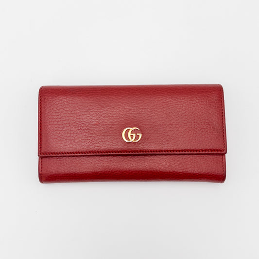 GUCCI GG Petit Marmont 456116 Wallet with Box and Dust Bag