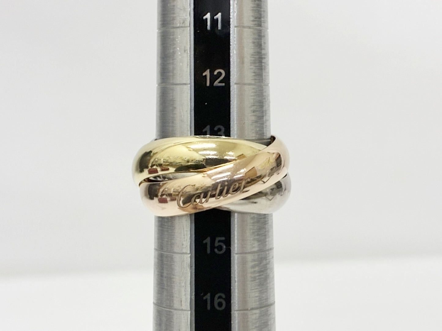Cartier Trinity #54 Au750 16.1g Ring