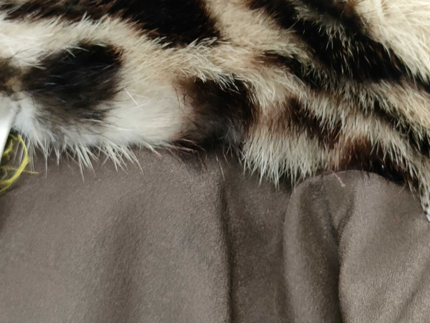 VALENTINO Leopard Print Fur Set Size 10 Other Apparel